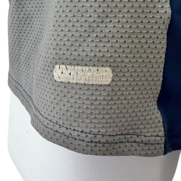 Nike Workout Tee Shirt Blue Gray Size XL Active Fitness Weightlifting Training - Picture 7 of 11